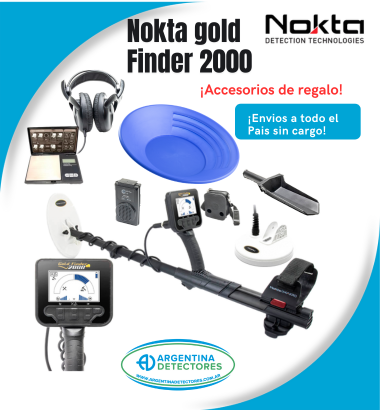 Gold Finder 2000 + Accesorios de regalo