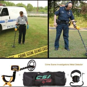 Garrett CSI 250 - Policía científica - Detección de proyectiles