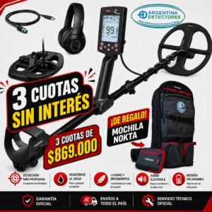 Nokta Legend 2 – Detector Profesional Multifrecuencia Sumergible (IP68)